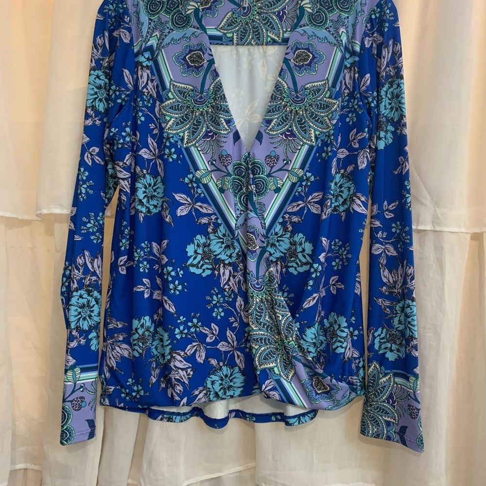 Hale Bob, blue blouse
